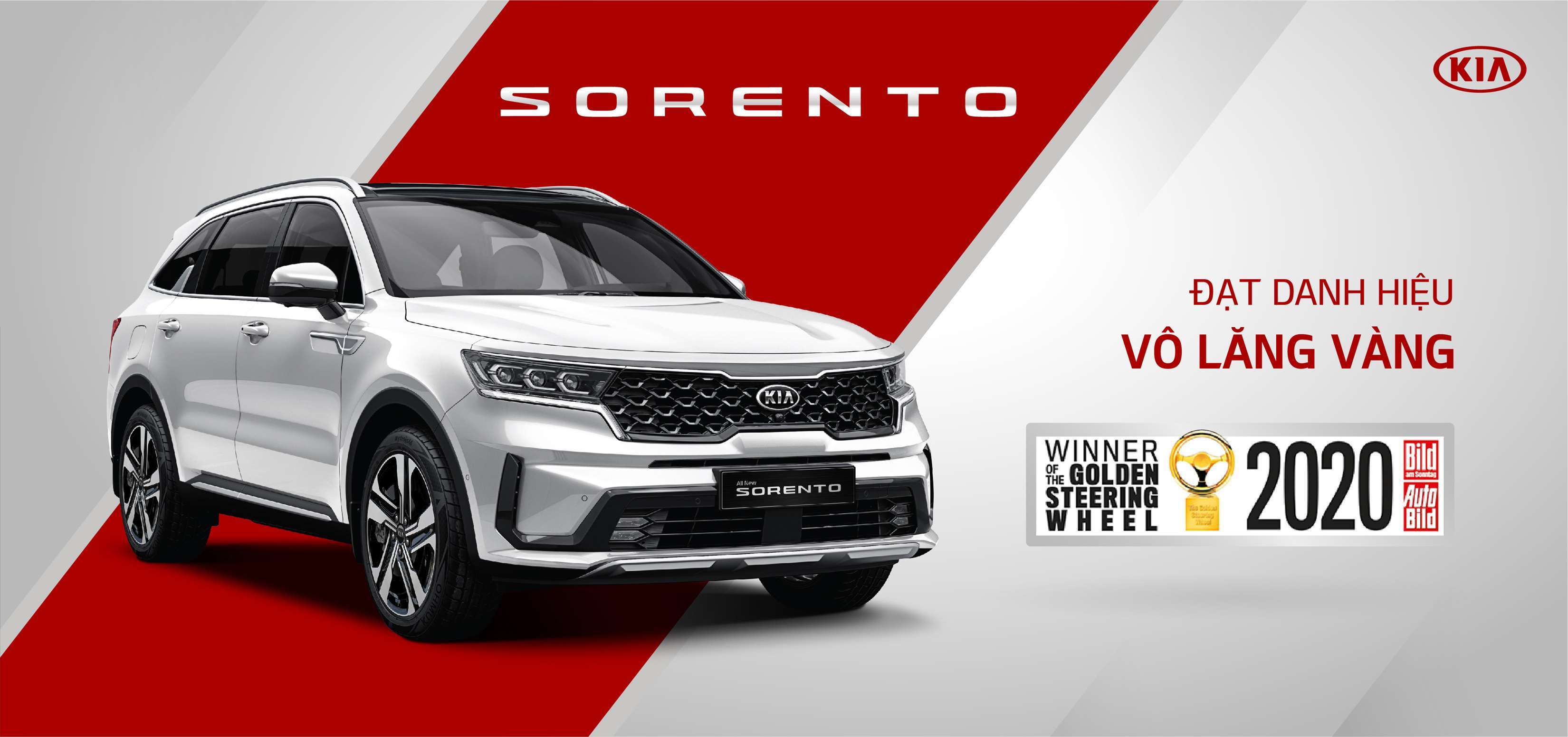 Kia Sorento (All New) – SUV cỡ lớn xuất sắc nhất năm 2021